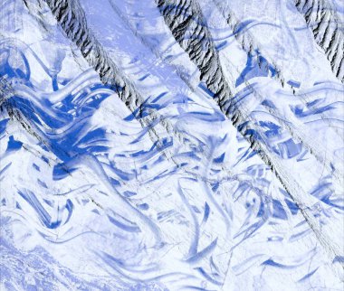 Yağlı boya ile soyut grunge arkaplan kaba desen lekeler