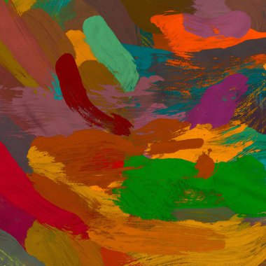 tuval arka plan üzerinde yaratıcı soyut Yağlıboya