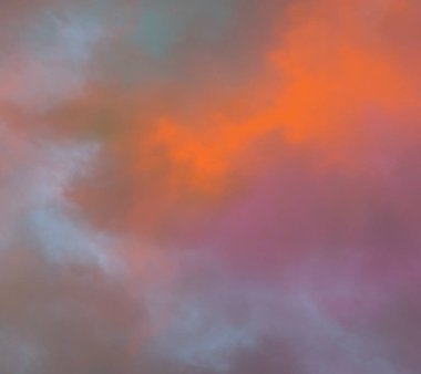 soyut grunge bulutlar, kopya alanı ile renkli arka plan