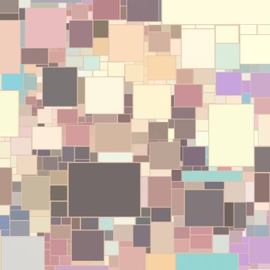 Soyut sanat dokusu. Kareler ile renkli doku. Modern sanat eserleri. Renkli görüntü