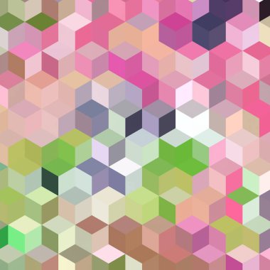 Geometrik desenlerle soyut sanat dokusu