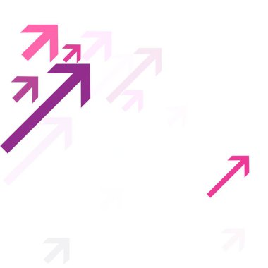 pembe ve beyaz vektör illüstrasyon