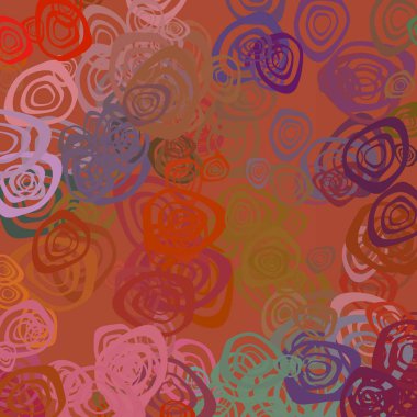 Çiçek desenli soyut arkaplan