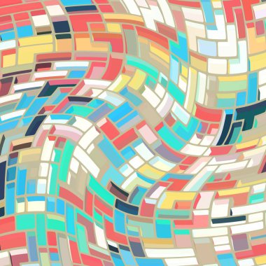 Geometrik desenli soyut doku