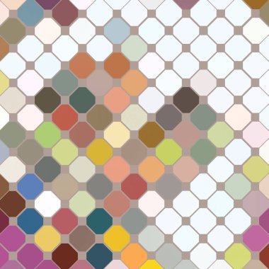 renkli geometrik desenile kesintisiz arka plan