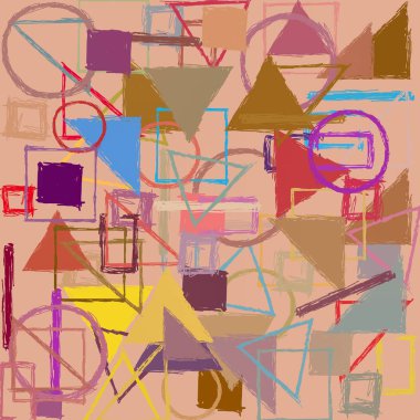 modern soyut geometrik desen arka plan