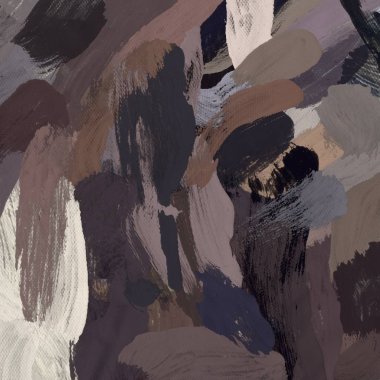 Tuval el yapımı yağlıboya. Renkli doku. Fırça darbeleri.