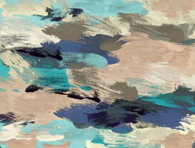 El yapımı tuvale yağlı boya. Soyut sanat dokusu. Renkli doku. Modern sanat eserleri. Yağlı boya darbeleri. Fırça darbeleri. Modern sanat. Çağdaş sanat. Sanatsal tuval.  