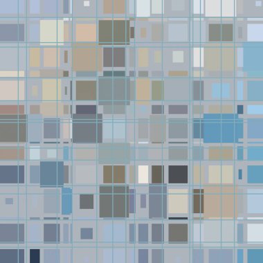 soyut seamless modeli ile kareler