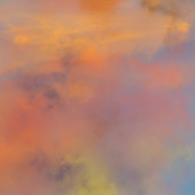 soyut grunge bulutlar, kopya alanı ile renkli arka plan
