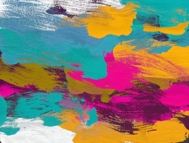 Soyut sanat dokusu. Renkli doku. Modern sanat eserleri. Renkli görüntü. Modern sanat. Çağdaş sanat.