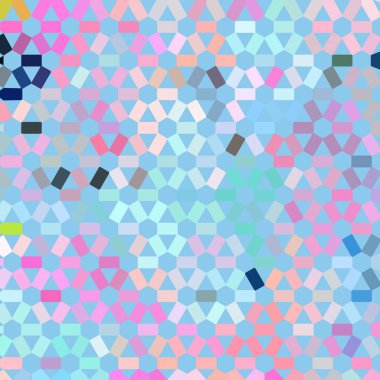 Renk fraktal geometrik soyut desen