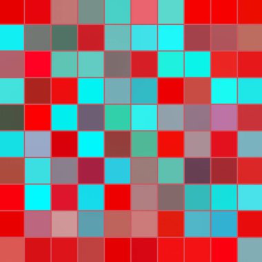 Geometrik desenlerle soyut sanat dokusu