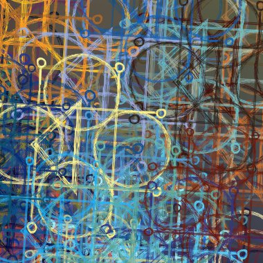 farklı desenler ile soyut arka plan