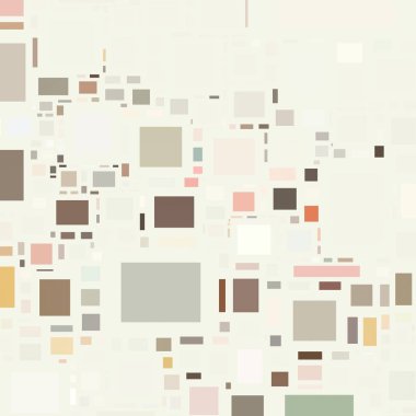 Soyut sanat dokusu. Kareler ile renkli doku. Modern sanat eserleri. Renkli görüntü