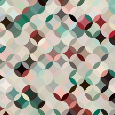 Kalpli kusursuz geometrik desen