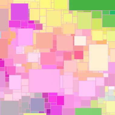 Soyut sanat dokusu. Kareler ile renkli doku. Modern sanat eserleri. Renkli görüntü