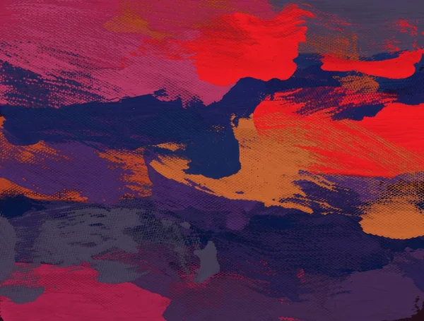 El yapımı tuvale yağlı boya. Soyut sanat dokusu. Renkli doku. Modern sanat eserleri. Yağlı boya darbeleri. Fırça darbeleri. Modern sanat. Çağdaş sanat. Sanatsal tuval.  