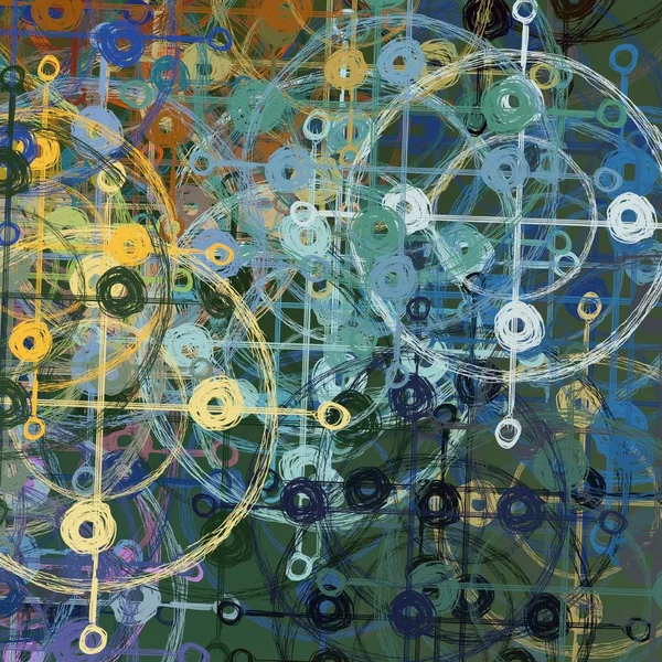 sorunsuz geçmiş ile soyut desen