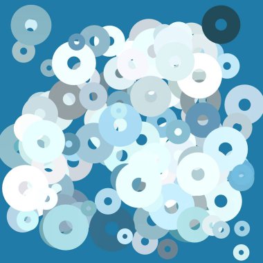 balonlar ile sevimli beyaz arka plan