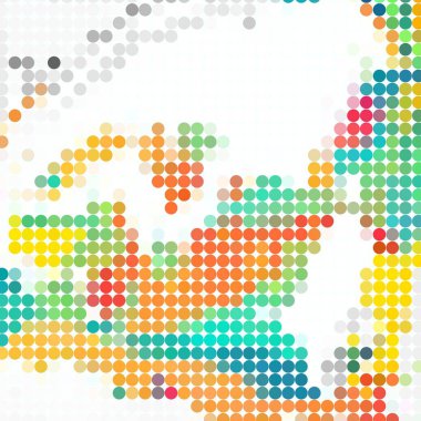 Geometrik desenli soyut arkaplan