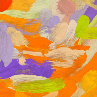 tuval arka plan üzerinde yaratıcı soyut Yağlıboya