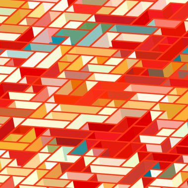 Geometrik desenli soyut doku