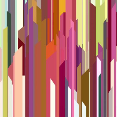 pembe arka plan üzerinde renkli çizgiler