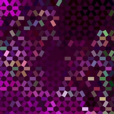 Renk fraktal geometrik soyut desen