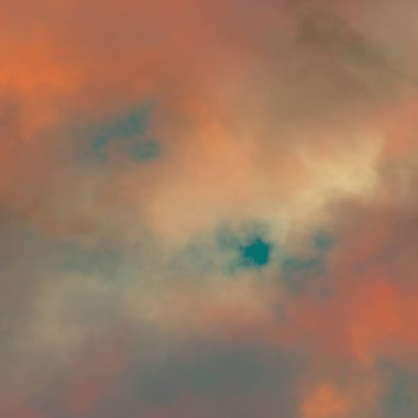 soyut grunge bulutlar, kopya alanı ile renkli arka plan