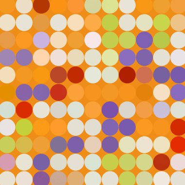 Renkli noktalı soyut arkaplan