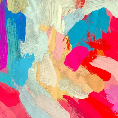 tuval arka plan üzerinde yaratıcı soyut Yağlıboya