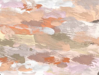 El yapımı tuvale yağlı boya. Soyut sanat dokusu. Renkli doku. Modern sanat eserleri. Yağlı boya darbeleri. Fırça darbeleri. Modern sanat. Çağdaş sanat. Sanatsal tuval.   