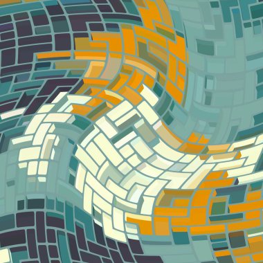 Geometrik desenli soyut doku