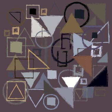 Geometrik desenli soyut doku