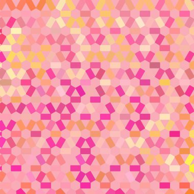 Renk fraktal geometrik soyut desen