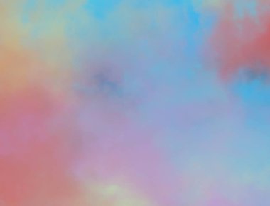 soyut grunge bulutlar, kopya alanı ile renkli arka plan