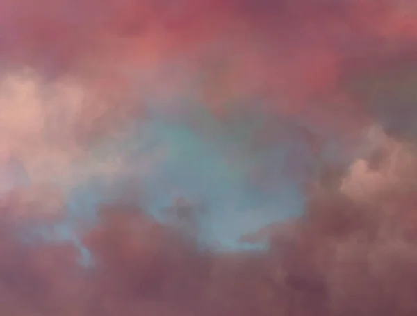 Abstract Grunge Clouds Colorful Background Copy Space — Stock Photo, Image