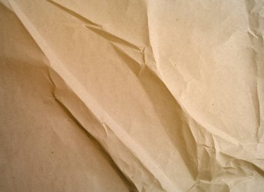 Buruşmuş kağıt dokusu arkaplanı.