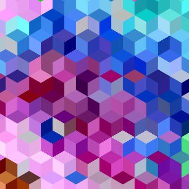 Geometrik desenlerle soyut sanat dokusu