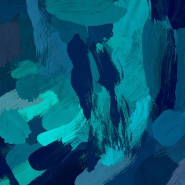 Tuval arka plan üzerine yağlıboya