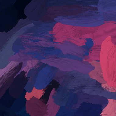 Tuval arka plan üzerine yağlıboya