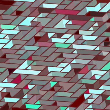 Geometrik desenli soyut doku