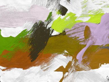 yeşil yaprakları ile sonbahar sanat arka plan