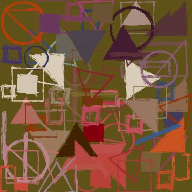 modern soyut geometrik desen arka plan