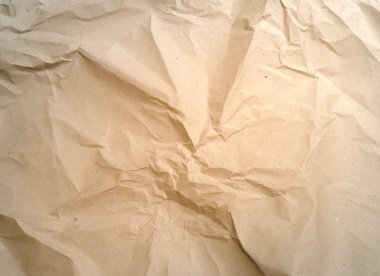 Buruşmuş kağıt dokusu arkaplanı.