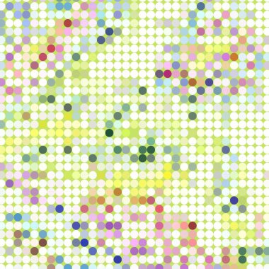 Çiçeklerle soyut renkli arkaplan