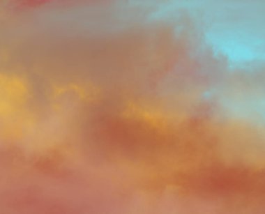 soyut grunge bulutlar, kopya alanı ile renkli arka plan