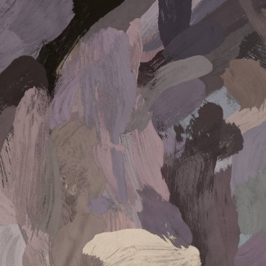 Tuval el yapımı yağlıboya. Renkli doku. Fırça darbeleri.