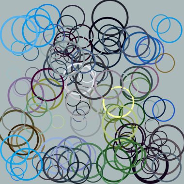 Çiçek elementleriyle soyut arkaplan